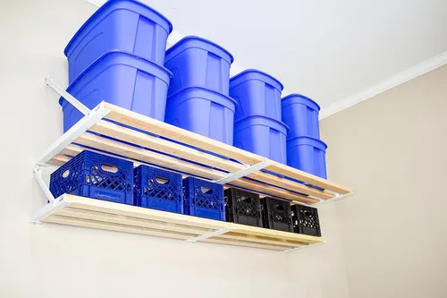 Vista 7 de Rhino Shelf RhinoMini Kit de almacenamiento universal de garaje - 4 pies