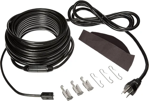 Vista 7 de Kit de cables eléctricos automáticos para techos color negro, de 160 x 120 x 7 pies, RC160 de Frost King, RC100