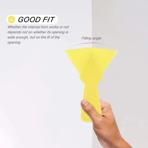 Vista 5 de Raspador de esquina de plástico para paneles de yeso Finalizador: 15 piezas de herramientas de esquina de paneles de yeso Cuchillos de masilla