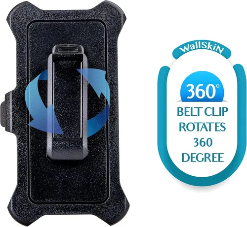 Vista 5 de WallSkiN Paquete de 2 fundas de repuesto con clip para cinturón para Apple iPhone 11 Pro OtterBox Defender Series Clip para cinturón