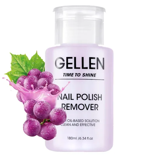 Vista 12 de Gellen Removedor de esmalte de uñas, eliminación de esmalte de uñas sin acetona para esmaltes de uñas regulares, removedor de esmalte de uñas