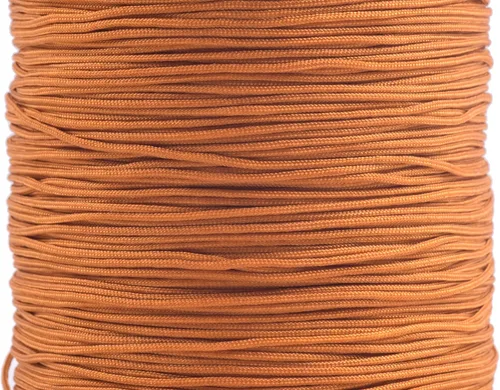 Vista 128 de KONMAY 1 rollo de cuerda de nailon de 150 yardas, trenzado de 0.016 in de nailon Shamballa Macramé/cordón de cuentas, cordón de nudo chino, cuerda