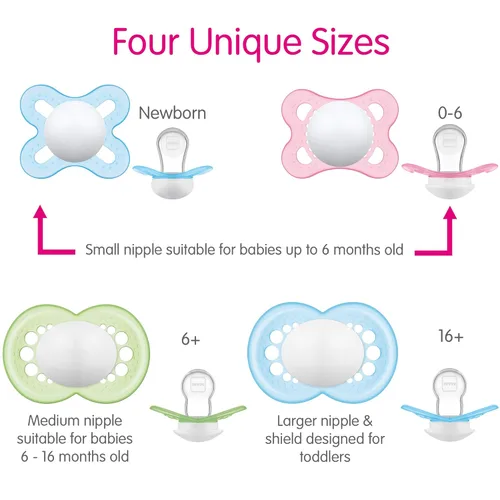 Vista 10 de Chupón de ortodoncia MAM Pearl, chico, más de 6 meses, 2