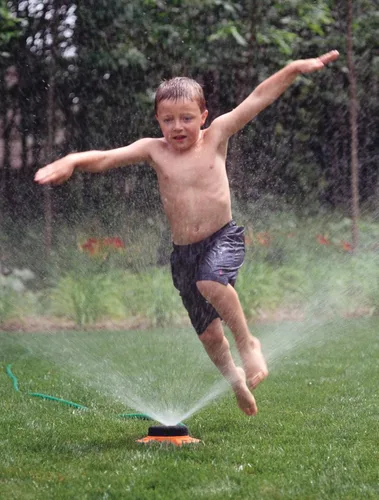 Vista 3 de Dramm Base de metal, color verde 15024 ColorStorm de 9 patrones con aspersor oscilante turbo Meta y XT de alta resistencia