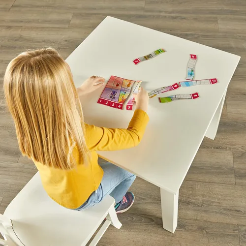 Vista 8 de hand2mind Juego de rompecabezas de secuencia Numberblocks, Tarjetas de secuencia, Juego de emparejar, Juguetes matemáticos, Juguetes educativos