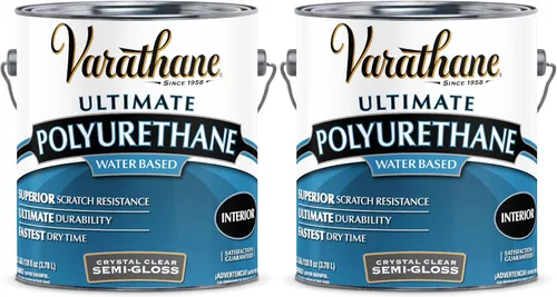 Vista 27 de Varathane - Poliuretano más reciente a base de agua, 200061H, cuarto de galón (paquete de 4), transparente