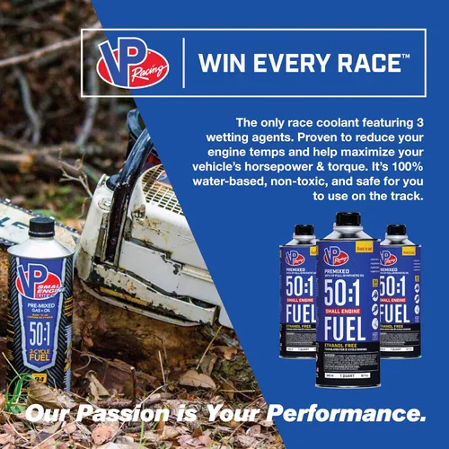 Vista 8 de VP Racing Combustible de 2 ciclos - Premezclado 50:1, listo para usar, ajuste universal, cuarto de galón (paquete de 3) - Gasolina