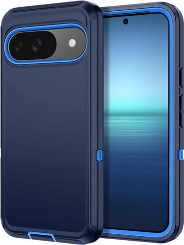 Vista 32 de I-HONVA Funda para Google Pixel 7 a Prueba de Golpes/Polvo/Caídas de 3 Capas con Protección Completa del Cuerpo [Sin Protector de Pantalla] Funda