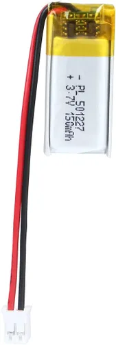Vista 21 de Batería de 3.7V 120mAh 551521 Polímero de Litio Ion Recargable Li-ion Li-Po con Conector 2P PH 2.0mm Pitch
