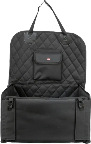 Vista 9 de Trixie Convertible Lite - Asiento de automóvil para perro de 19.7 x 14.6 x 15.7 pulgadas, acogedor elevador con correa de seguridad, correas