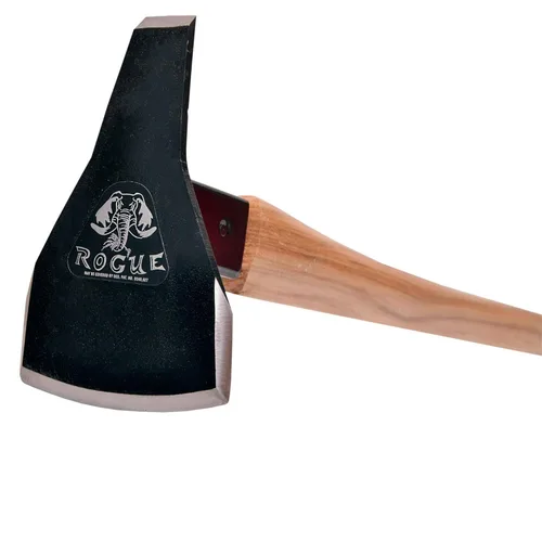 Triángulo cabeza Rogue azada con 40" mango curvo de nogal