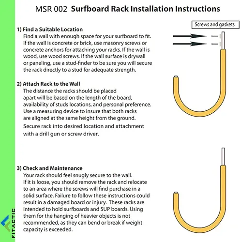 Vista 4 de Juego de estantes de pared de exhibición de metal, almacenamiento definitivo para tablas de SUP, tablas de surf, wakeboards, kiteboards, tablas