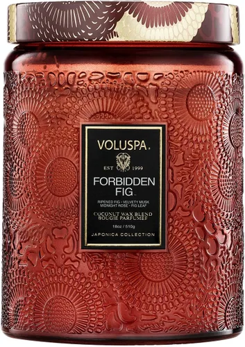 Vista 19 de Voluspa Latte de calabaza especiada, tarro de vela grande, 18 onzas, 100 horas de tiempo de combustión, mechas totalmente naturales y cera de coco