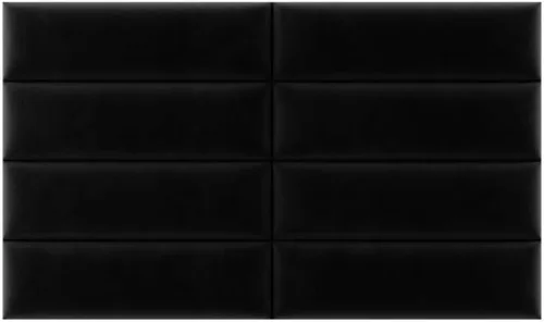 Vista 263 de Vänt - Paneles tapizados de cabecera para montar en la pared, diseño Isabelle, 60 x 23 pulgadas, configuración de 4 paneles individuales
