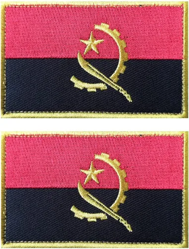 Vista 9 de 2 unidades AliPlus Parches de bandera de Afganistán bordados, parches tácticos militares de moral con gancho y bucle