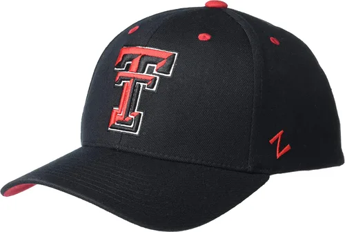 Vista 29 de ZHATS - Sombrero ajustado elástico para hombre de la NCAA, color del