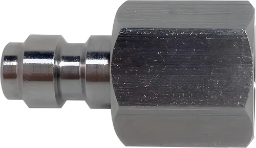 Vista 2 de Adaptador universal de enchufe de desconexión rápida de 0.315 in, rosca hembra BSPP de acero inoxidable de 1/8 pulgadas, accesorios de carga PCP