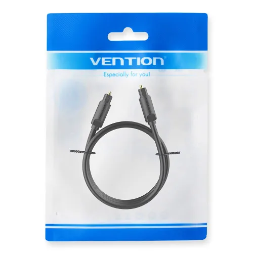Vista 8 de VENTION Cable de audio óptico digital de 6.6 pies, cable de audio Toslink de fibra S/PDIF para Blu-ray CD DVD, barra de sonido, Smart TV, cine