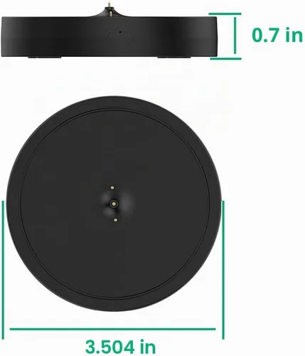 Vista 4 de Base de carga para Ultimate Ears UE Boom 3/Megaboom 3/Blast/Megablast, estación base de soporte de soporte de soporte de base con puerto USB