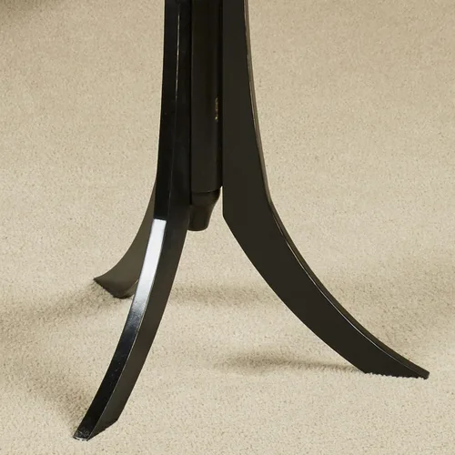 Vista 4 de Touch of Class Parke - Soporte para partituras de música, madera, negro, ajustable, estación de madera para directores, atril de biblioteca