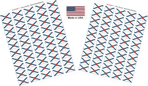 Vista 21 de 100 calcomanías de la bandera de Afganistán, dos hojas de 50, 1.5" x 1" hechas en Estados Unidos, calcomanías autoadhesivas para álbum de recortes