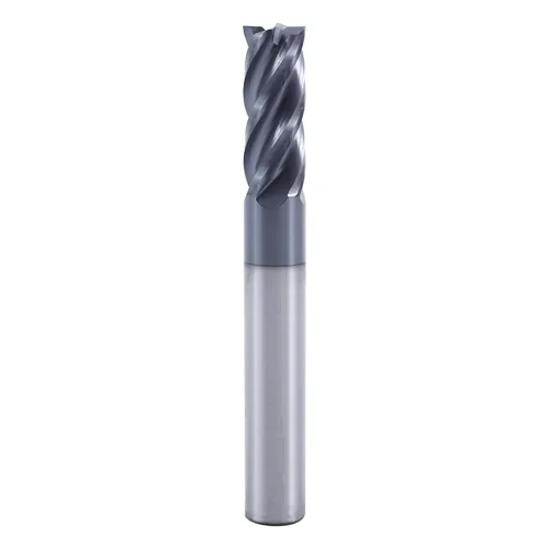 Vista 12 de ISB 1/2'' Fresa de extremo cuadrado de carburo, 4 ranuras, molino de carburo de micrograno para aceros de aleación/aceros endurecidos, 1 pieza