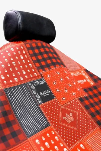 Vista 5 de Barber Cape For Men Large Hair Cutting Cape Bandana Barber Cape Hair And Water Proof Adjustable Neck Closure Fits Everyone