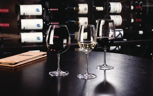 Vista 8 de Carlisle FoodService Products Alibi - Copa de vino redonda para restaurantes, catering, cocinas, plástico, 11 onzas, transparente