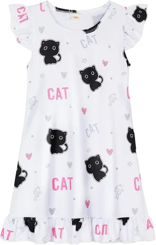 WonderBabe – Camisones de unicornio para niñas, pijamas de sirena, ropa de dormir para niños pequeños, camisón nocturno, vestido de noche para dormir