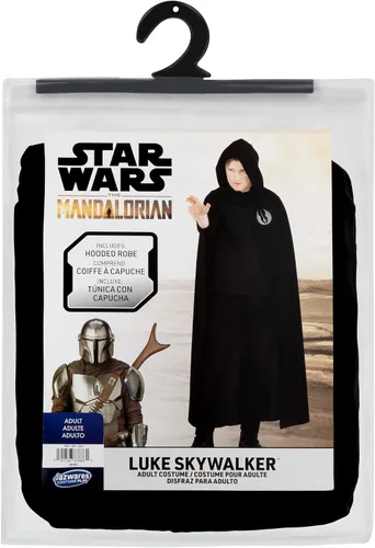 Vista 2 de STAR WARS Luke Skywalker - Capa con capucha para adulto, con insignia de la República, talla L