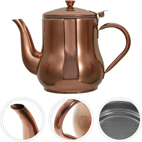 Vista 9 de Luxshiny Contenedor de grasa de tocino de 16.9 fl oz de acero inoxidable con colador, contenedor de aceite de cocina, jarra de almacenamiento