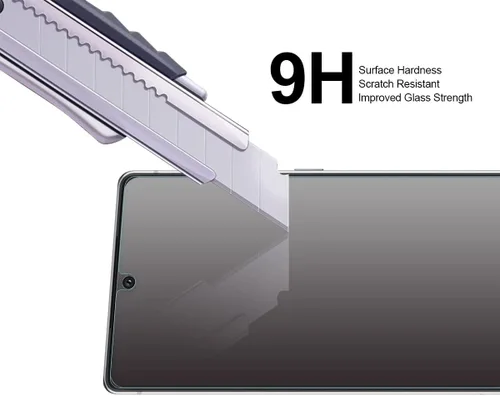 Vista 4 de Supershieldz Protector de pantalla de vidrio templado diseñado para Samsung Galaxy Note 20 5G, antiarañazos, sin burbujas