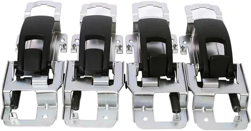 Vista 5 de Cheriezing Manija de puerta interior compatible con Torrent 2006-2009, Equinox 2005-2009 Reemplazo # 25897972, 25897973 Juego de 4