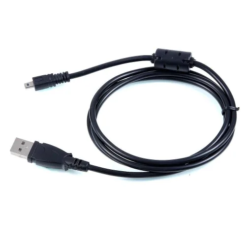 Vista 3 de MaxLLTo™ Cable de reemplazo de datos del cargador de batería USB UC-E6 para cámara Sony Cybershot DSC H200 B DSC H300 B