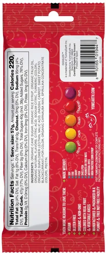 Vista 3 de YumEarth - Organic Giggles, caramelo ácido masticable