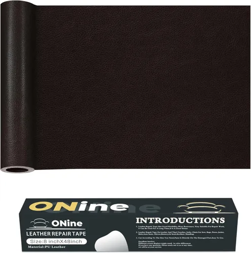 Vista 42 de ONine Reparación profesional de cuero para sofá, cinta de reparación de cuero de 3 x 60 pulgadas (cuero gris oscuro)