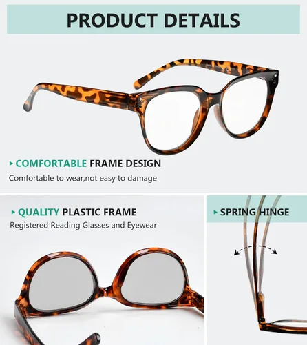 Vista 4 de Eyekepper Gafas de lectura fotocrómicas de transición para mujer