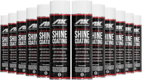 Vista 13 de Advanced Kotings - Spray de revestimiento de alto brillo Revive superficies opacas, protector UV, vinilo, goma, plástico, fácil limpieza