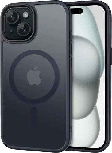 Vista 24 de CACOE Funda magnética para iPhone 12 y iPhone 12 Pro 2020 de 6.1 pulgadas, compatible con MagSafe y soporte magnético para teléfono de automóvil