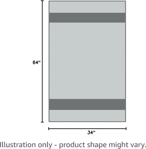 Vista 8 de Jay Franco Outer Banks Surf Stripe - Toalla grande para baño/piscina/playa, toalla de algodón súper suave y absorbente, resistente a