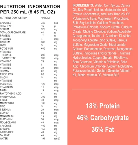 Vista 3 de Nestle Nutren - Fórmula de alimentación de 1.5 tubos sin sabor, 8.5 fl oz, caja de cartón de 24