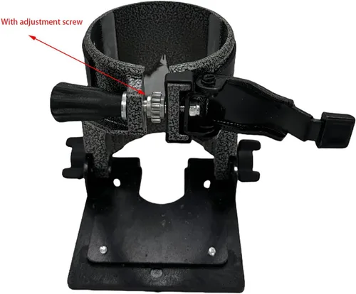 Vista 2 de 198987-9 195561-4 KIMGU - Base de inclinación compacta de repuesto para MAKITA RT0700C RT0701C RT0700 XTR01Z DRT50 DRT50Z