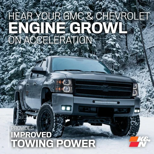 Vista 7 de Conjunto de ingreso de aire de rendimiento K & N