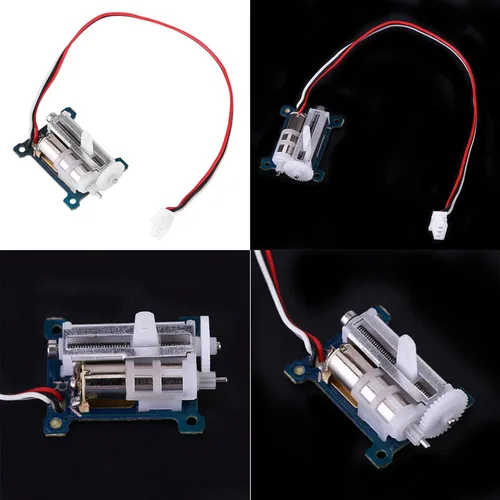 Vista 9 de Servo de actuador micro lineal de 0.05 oz con capacidad de carga, analógico digital de 3.7-5 V para aviones modelo controlado por radio de vuelo 3D