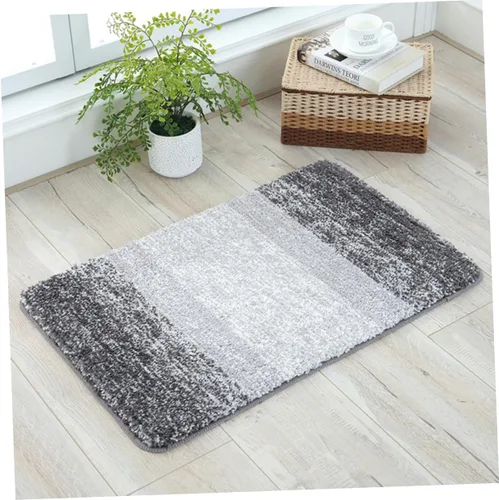 Vista 5 de ABOOFAN Non Slip Water Absorbent Floor Mat for Bathroom Kitchen and Bedroom Soft Comfortable Design for High Traffic Areas and Easy to Clean