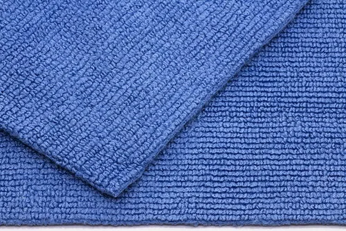 Vista 3 de Buffmaster - Toalla de pulido y pulido de microfibra (16 pulgadas x 16 pulgadas, 400 GSM) - Paquete de 10 (azul)