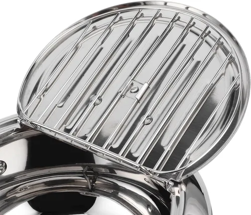 Vista 9 de Freidora olla freidora japonesa mini olla de acero inoxidable Olla de temperatura controlada Tempura Sartén Termómetro Cocina de inducción Ollas