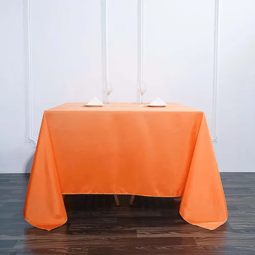 Vista 164 de Efavormart - Mantel redondo de poliéster para banquetes de boda, 90 pulgadas, color marfil