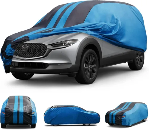 Vista 17 de Kaugung Funda impermeable para automóvil BMW Serie 3 (1999-2025), cubierta exterior completa para automóviles, ligera, resistente al sol, UV