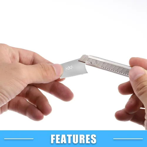 Vista 7 de Cubierta de botón de radio multimedia para Mercedes-Benz Clase C X204 W204 C200 ABS tono plateado